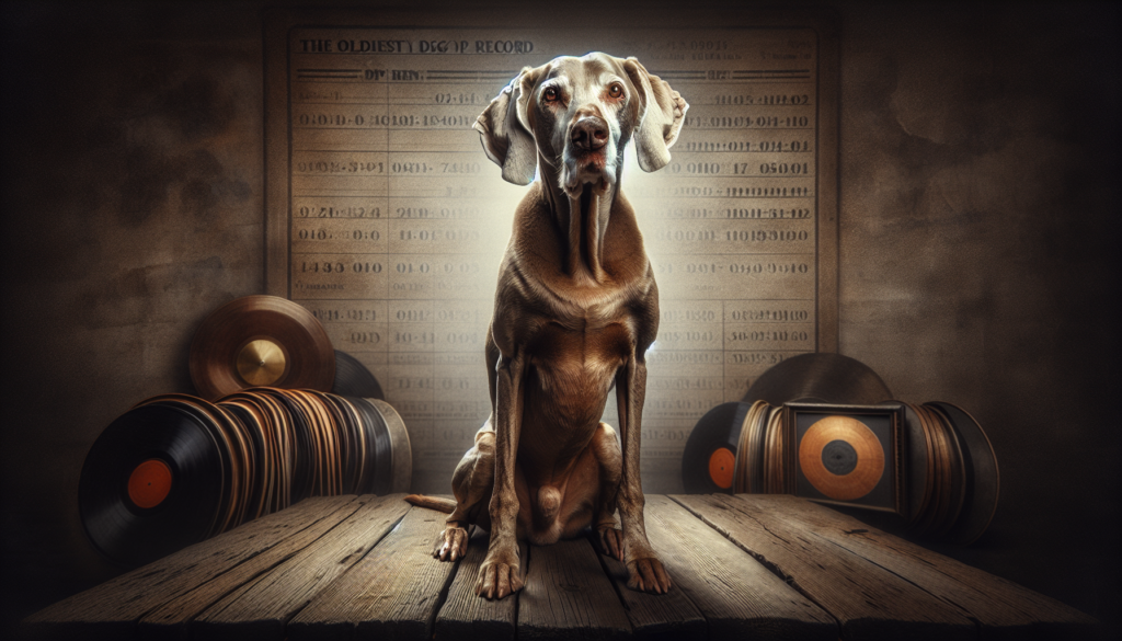 The Oldest Weimaraner on Record