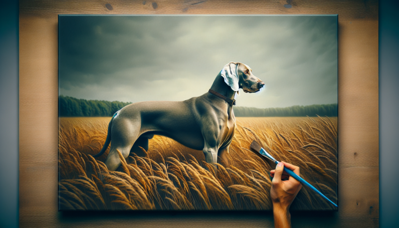 What is the original purpose of the Weimaraner breed?
