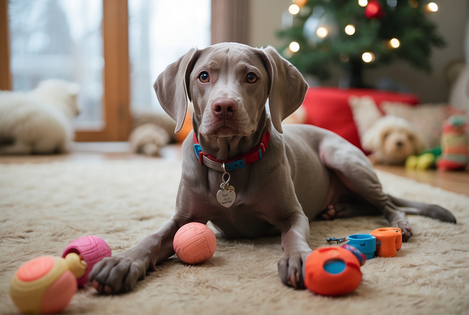 The Top Toys for a Happy Weimaraner