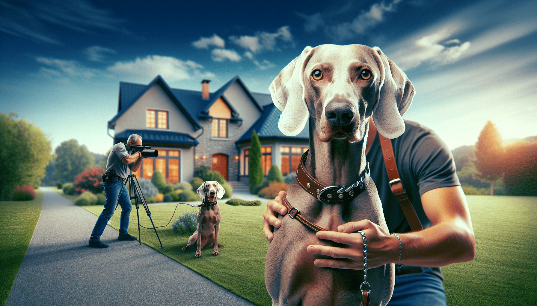 Can Weimaraners be trained as guard dogs?
